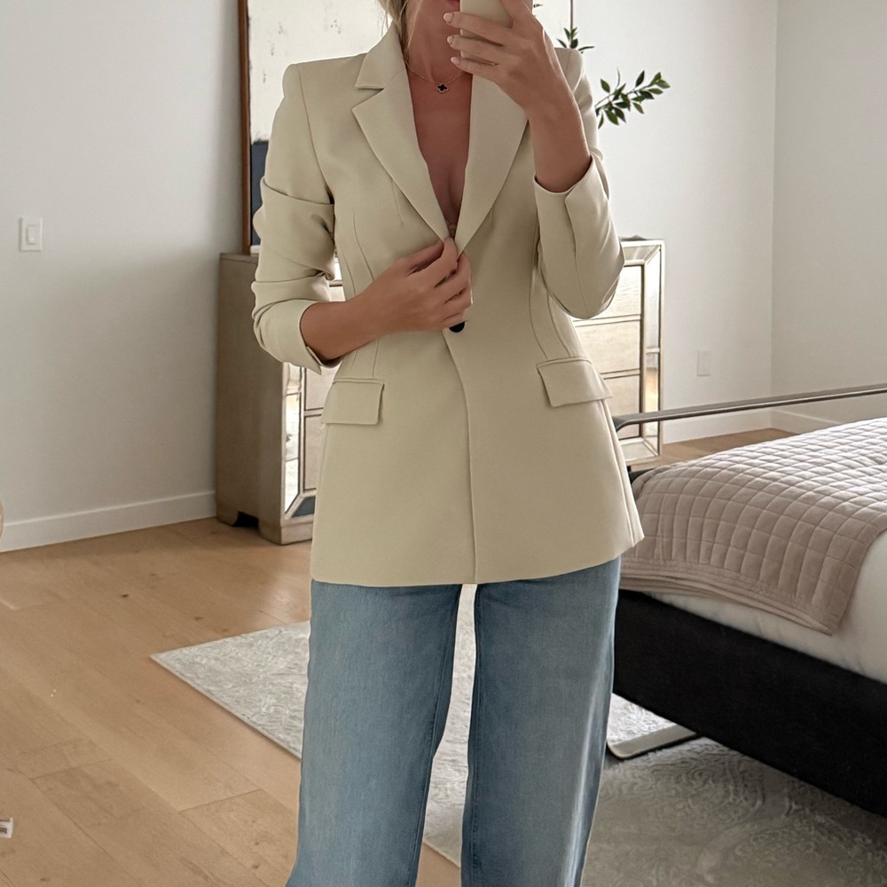 Zara Classic Beige Blazer